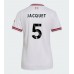 Liverpool Jeremy Jacquet #5 Dámské Venkovní Dres 2026-27 Krátkým Rukávem Liverpool Jeremy Jacquet #5 Dámské Venkovní Dres 2026-27 Krátkým Rukávem